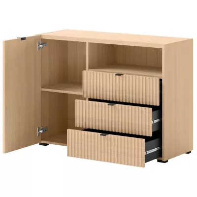 Nábytek do obývacího pokoje TROUTDALE - dub vicenza