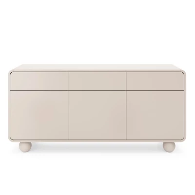 Široká kombinovaná komoda DARIO - kašmír