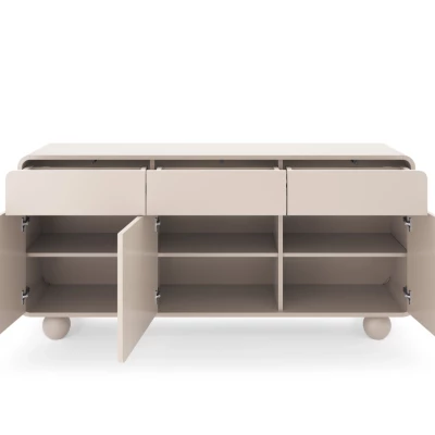 Široká kombinovaná komoda DARIO - kašmír