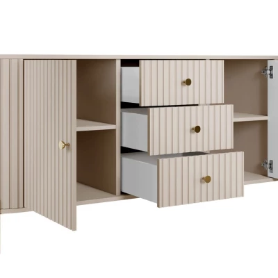 Sestava do obývacího pokoje TAZEVEL 1 - písková béžová