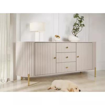 Kombinovaná komoda TAZEVEL - písková béžová