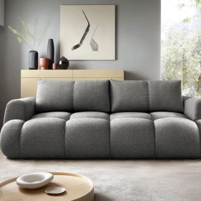 Rozkládací pohovka s úložným prostorem ERBIN - tmavá šedá