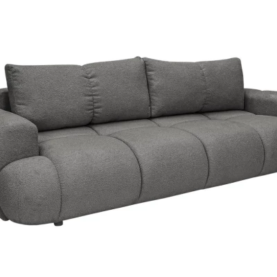 Rozkládací pohovka s úložným prostorem ERBIN - tmavá šedá