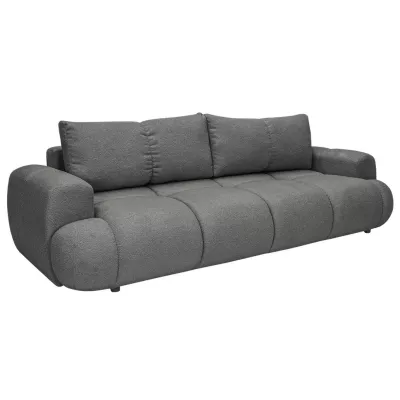 Rozkládací pohovka s úložným prostorem ERBIN - tmavá šedá