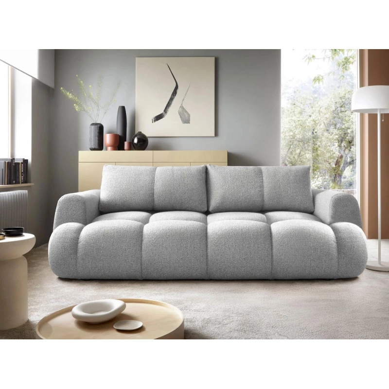 Rozkládací pohovka s úložným prostorem ERBIN - šedá