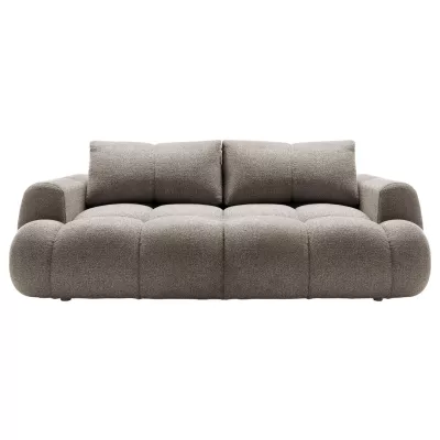 Rozkládací pohovka s úložným prostorem ERBIN - teplá šedá