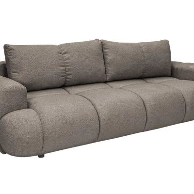 Rozkládací pohovka s úložným prostorem ERBIN - teplá šedá