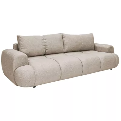 Rozkládací pohovka s úložným prostorem ERBIN - béžová