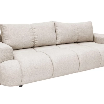 Rozkládací pohovka s úložným prostorem ERBIN - studená béžová