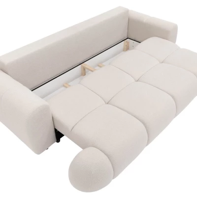 Rozkládací pohovka s úložným prostorem ERBIN - tmavá šedá