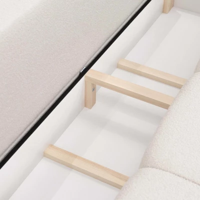 Rozkládací pohovka s úložným prostorem ERBIN - šedá