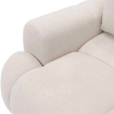 Rozkládací pohovka s úložným prostorem ERBIN - béžová