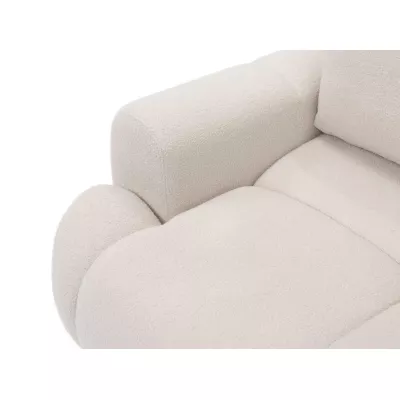 Rozkládací pohovka s úložným prostorem ERBIN - béžová