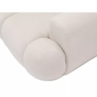 Rozkládací pohovka s úložným prostorem ERBIN - béžová