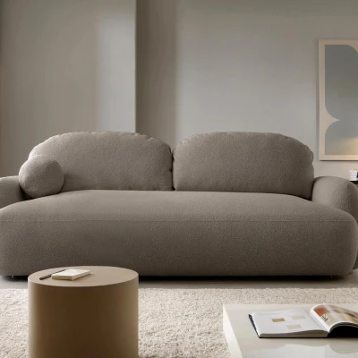 Rozkládací pohovka JACKI - teplá šedá