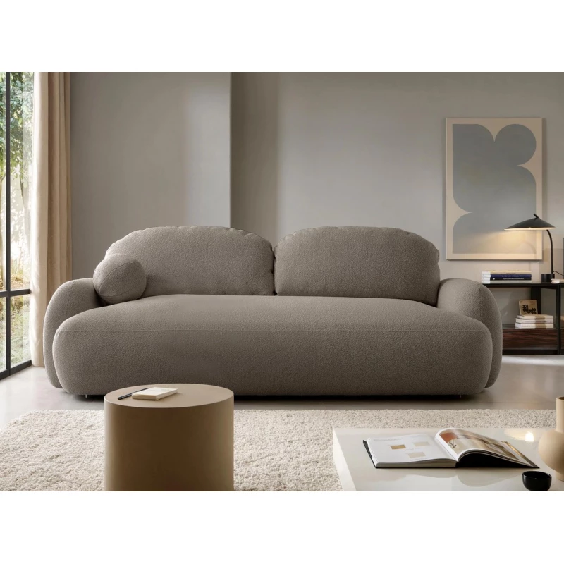 Rozkládací pohovka JACKI - teplá šedá