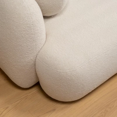 Rozkládací pohovka JACKI - tmavá béžová