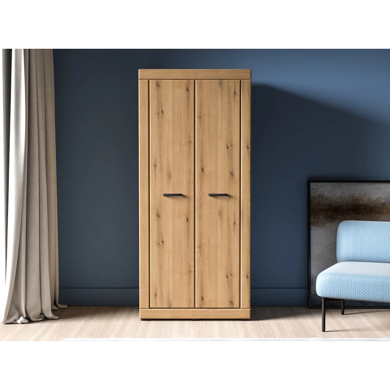 Šatní skříň 87 cm ADELLA - dub evoke