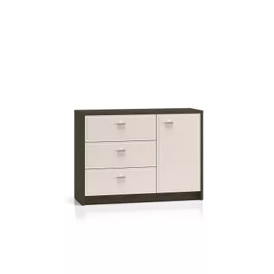 Kombinovaná komoda SAFIEH - dub / kašmír