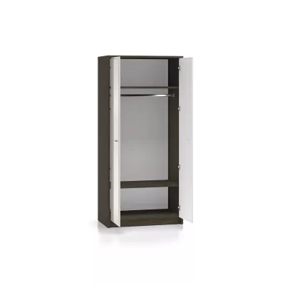 Šatní skříň 89 cm SAFIEH - dub / kašmír