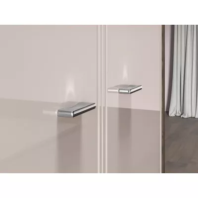 Šatní skříň 89 cm SAFIEH - dub / kašmír