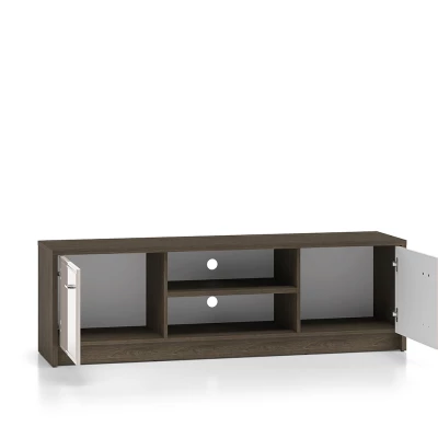 Televizní stolek SAFIEH - dub / kašmír