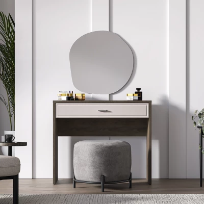 Toaletní stolek SAFIEH - dub / kašmír