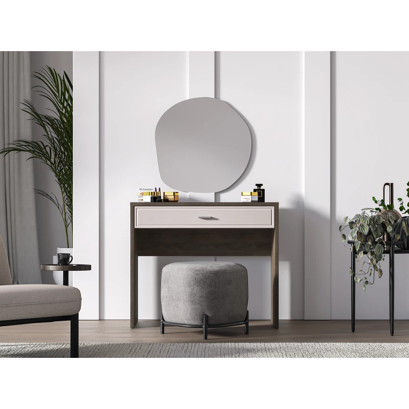 Toaletní stolek SAFIEH - dub / kašmír