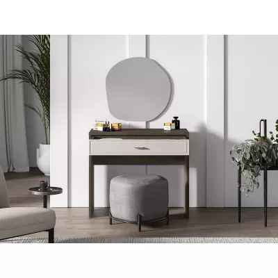 Toaletní stolek SAFIEH - dub / kašmír