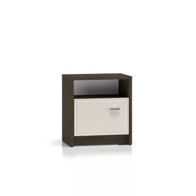 Noční stolek SAFIEH - dub / kašmír