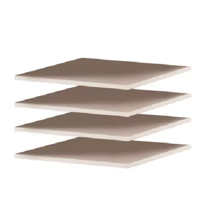 Set 4 polic ke skříni MARFA a MISHEEL 101 - kašmírový