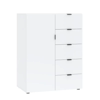 Kombinovaná komoda ZARA - bílá