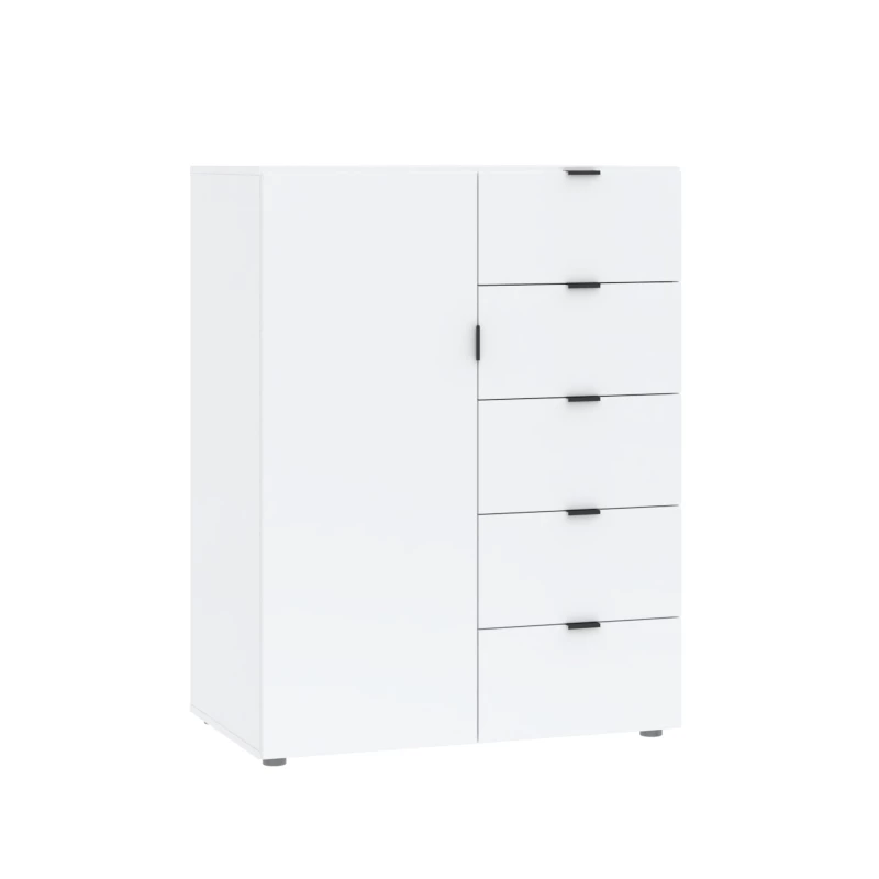 Kombinovaná komoda ZARA - bílá