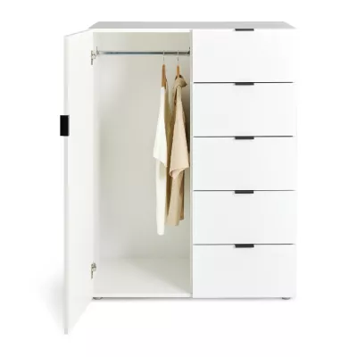 Kombinovaná komoda ZARA - bílá