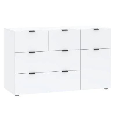 Komoda se šuplíky ZARA - bílá