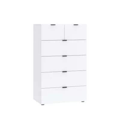 Šuplíková komoda ZARA - bílá