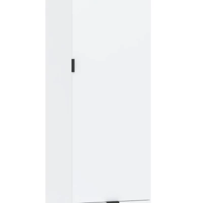 Úzká šatní skříň 45 cm ZARA - bílá
