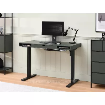 Nábytek do studentského pokoje MAIRA - zelený / černý