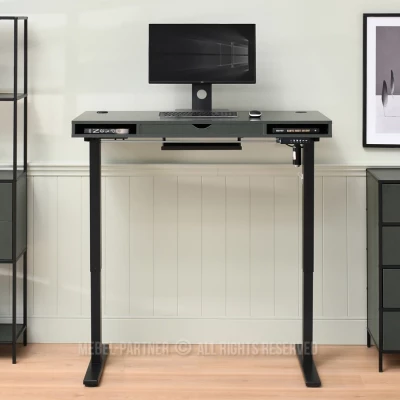 Nábytek do studentského pokoje MAIRA - zelený / černý