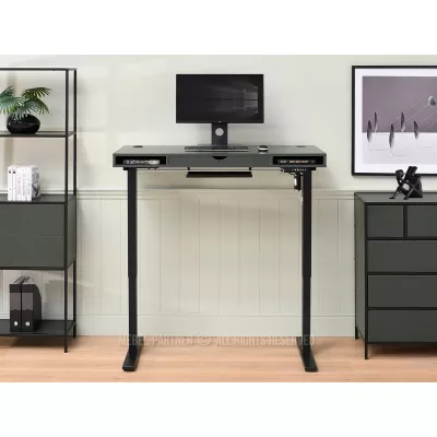 Nábytek do studentského pokoje MAIRA - zelený / černý