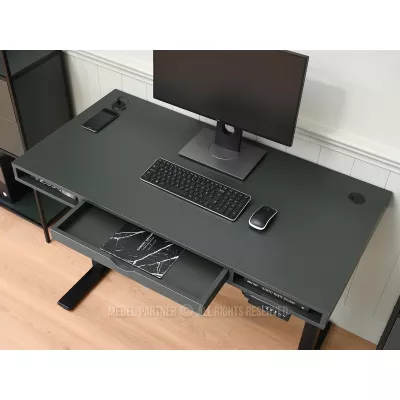 Nábytek do studentského pokoje MAIRA - zelený / černý