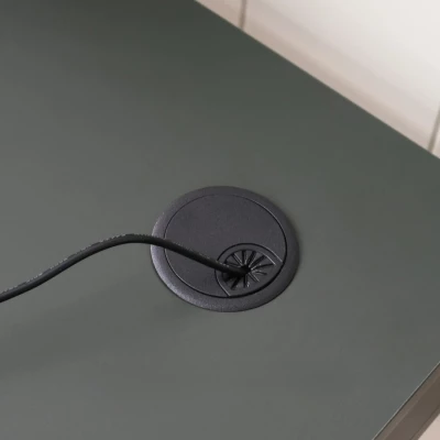 Nábytek do studentského pokoje MAIRA - zelený / černý