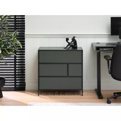 Nábytek do studentského pokoje MAIRA - zelený / černý