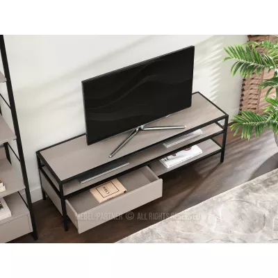 Televizní stolek MAIRA - béžový / černý