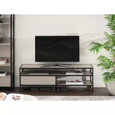 Televizní stolek MAIRA - béžový / černý