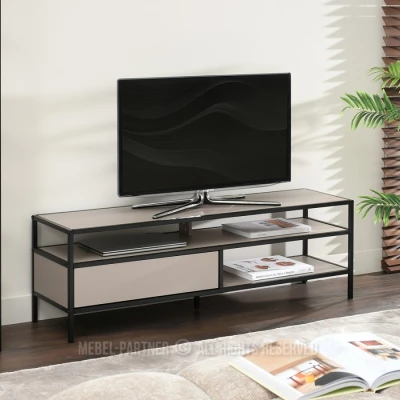 Televizní stolek MAIRA - béžový / černý