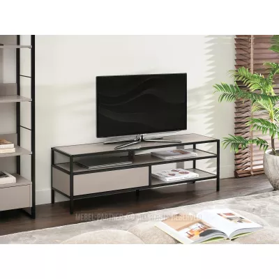 Televizní stolek MAIRA - béžový / černý