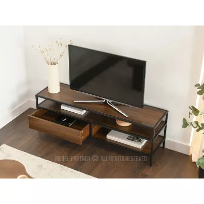 Televizní stolek MAIRA - ořech / černý
