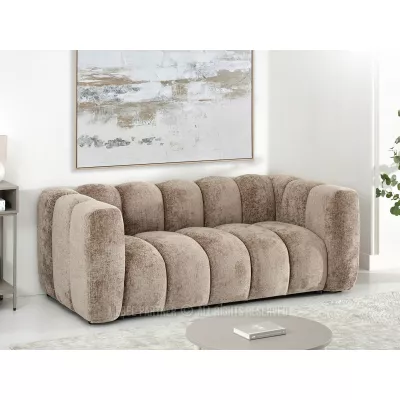 Designová pohovka RONIA - světle hnědá