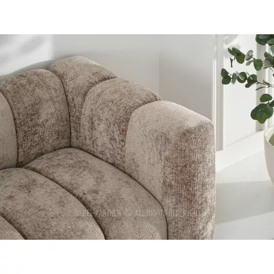 Designová pohovka RONIA - světle hnědá
